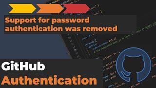 Git credentials - Support for password authentication was removed GitHub - Fixed