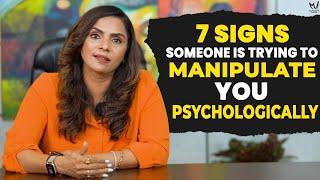 7 Signs Someone is Trying to Manipulate You | Dr. Meghana Dikshit  #manipulation