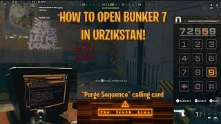 Black Ops 6: HOW TO OPEN BUNKER 7 IN URZIKSTAN!