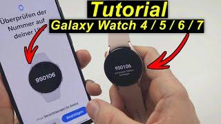 Tutorial: Samsung Galaxy Watch 4 / 5 / 6 / 7 einrichten | SeppelPower