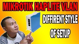 MIKROTIK HAPLITE VLAN SET UP(DIFFERENT STYLE OF SETUP)