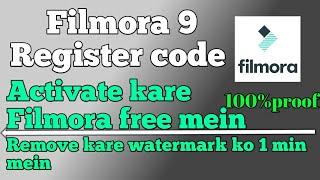 Wondershare Filmora 7/8/9 registration code Free for life time 2019 latest trick[100% free]