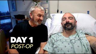 MY SONS CANCER TUMOR HAS BEEN REMOVED | Colon Cancer Post-Op (Day 1)