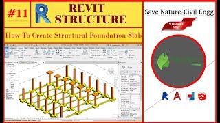 #11. How To Create Structural Foundation slab In Revit.| Revit Structure For Free|.