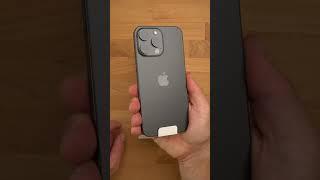 iPhone 15 Pro Max Black Titanium Unboxing