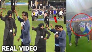 Haridk Pandya, Gautam Gambhir winning Bhangra Celebration with Navjot Singh Sidhu after Won Final