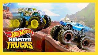 EXTREME WÜSTENBERG - CHALLENGE ️ | Monster Trucks | @HotWheelsDeutschland