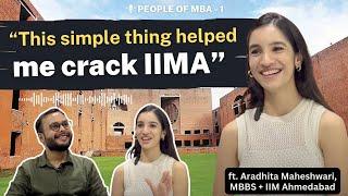 Life at IIM Ahmedabad unfiltered | MBBS to MBA