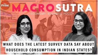 What does the latest data say about household consumption in Indian states?