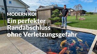 Bennis liebevoll gebauter 36.000 l Koiteich | Modern Koi Blog #7233