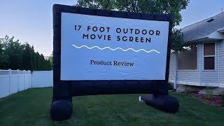 EasyGo Products 17' Inflatable Mega Movie Screen- Product Review