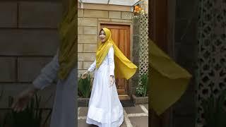 Jilbab Khimar Indo Kerut Dua Layer Original Umi By GJM