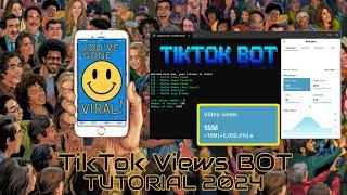 Tiktok View Bot Tool 2024 TUTORIAL - Get Free TikTok Video Views