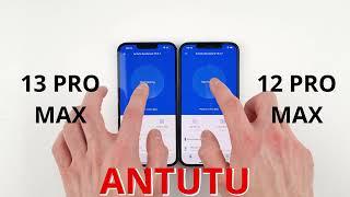 Iphone 13 Pro Max vs Iphone 12 Pro Max ANTUTU TEST