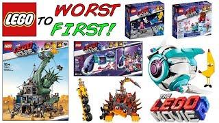 LEGO Worst To First | ALL LEGO Movie 2 Sets!