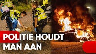 Aanhouding na autobrand (14-07-2024, Haarlem)