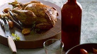 Matt Moran - How to cook Roast Chicken with Carrots & Celeriac Puree