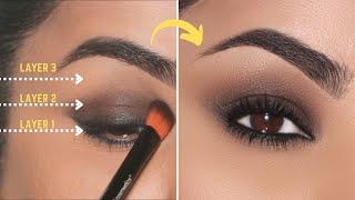 How To: 3 Layer EASY Smokey Eye | Beginner Friendly Tutorial