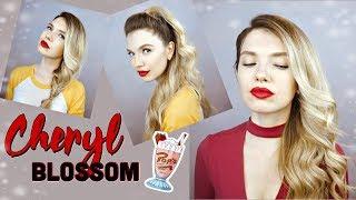 Прически Шерил Блоссом из сериала Ривердейл  RIVERDALE Cheryl Blossom Hair Tutorial - Beautymaker