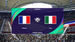 France vs Italy (06/09/2024) UEFA Nations League PES 2021