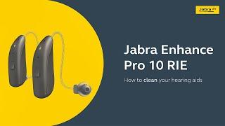 How to clean your Jabra Enhance Pro 10 RIE hearing aids