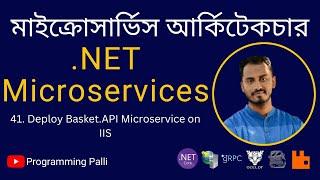 41. Deploy Basket.API Microservice on IIS | Publish an ASP.NET Core app to IIS