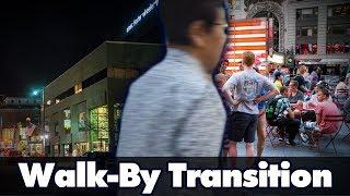 Vegas Pro 14: How To Make A Walk-By Transition - Tutorial #212