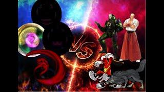 (EPILEPSY WARNING) Mugen Request Team Giygas vs Team Lex Luthor