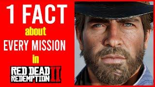 One Fact about Every Mission in RDR 2!