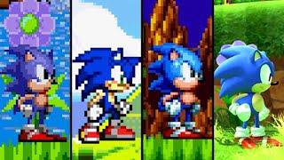 Evolution of Sonic in 2D Sonic Games (1991-2022)