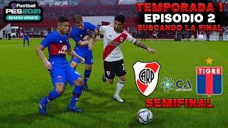  RIVER juega la *SEMIFINAL de COPA ARGENTINA* y DEBUT en LIBERTADORES  | PES 2021 "Liga Master" #2