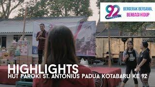 Highlights HUT Paroki St. Antonius Padua Kotabaru Yogyakarta ke 92 Tahun