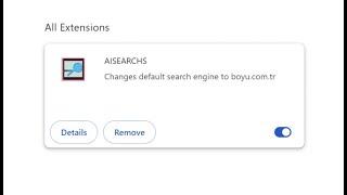 AISEARCHS browser hijacker - how to remove?