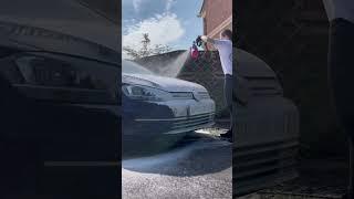 Pre-Washing this VW Golf with Yum Cars #cardetailing #satisfying