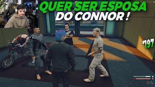 BAIANO ESTÁ QUERENDO SER MULHER DO CONNOR! COMO É AMIGO! GTA RP *197