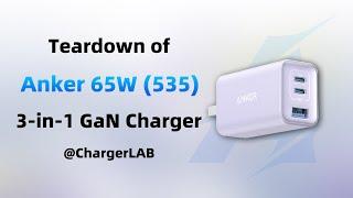 Teardown of Anker 3-in-1 65W (535) GaN Charger