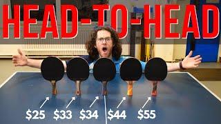 Testing 5 JOOLA Ping Pong Paddles Under $55 — Which is Right For You?