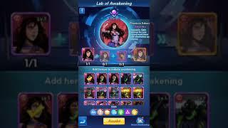 X-Hero : Avengers arena - Mythic card Awakening.