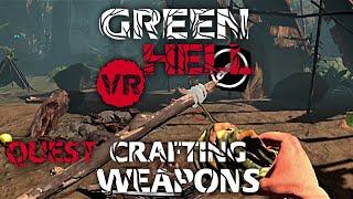 How to Craft Weapons - Green Hell VR Quest Edition