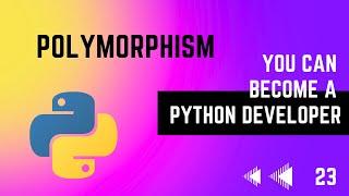 #23 Polymorphism in Python | Python Tutorial Series | In Tamil | Error Makes Clever Academy