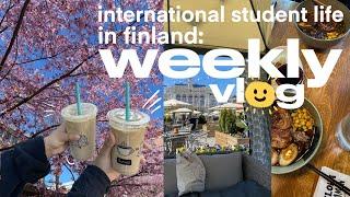 weekly vlog: international student life in finland - ending first year , eurovision, going out ️