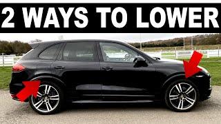 How To Lower Your Porsche Cayenne Air Suspension (Also Panamera & Macan) & where to buy