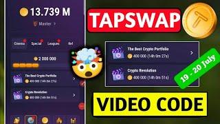 Top 15 Crypto News Video Code | TapSwap Today Video Code | TapSwap 20 July Top 15 Crypto News Code