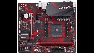 GIGABYTE B450M Gaming Motherboard with Hybrid Digital PWM, GIGABYTE Gaming LAN..