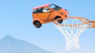 VEHICLE BASKETBALL! (GTA 5 Funny Moments)