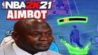 NBA 2K21 HAS AIMBOT !!  (PROOF VIDEO ) MODDED CONTROLLER