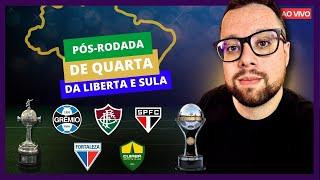 PÓS-LIBERTADORES E SULA | SÃO PAULO, GRÊMIO, FLUMINENSE, FORTALEZA E CUIABÁ