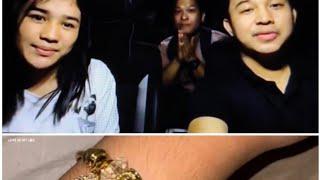 Ang cute na regalong bracelet kay Carla pero sabi ni Jomz mas cute si Carla.Ang  sweet #everyone