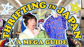 How to Thrift in Japan! Top 5 hidden gems & Japanese Thrifting try on haul #thrifting #japan #tokyo