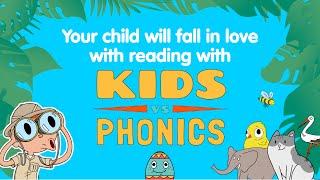 Kids vs Phonics | Fun Phonics | Android App | Made by Red Cat Reading